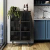 Outlet Kabinetkast La Gomera 2 Deuren Lage Kasten & Dressoirs|Tuinmeubelen