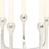 Outlet Kandelaar Stacky Silver 31cm Kasten|Tuinmeubelen
