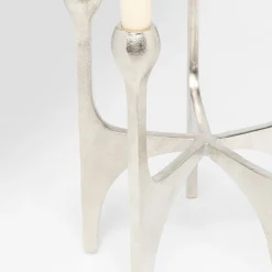 Outlet Kandelaar Stacky Silver 31cm Kasten|Tuinmeubelen