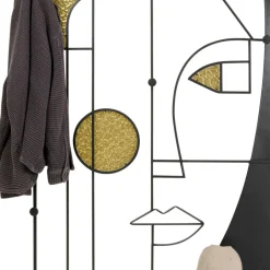 New Kapstok Art Girl Face 90x200cm Kapstokken|Kasten