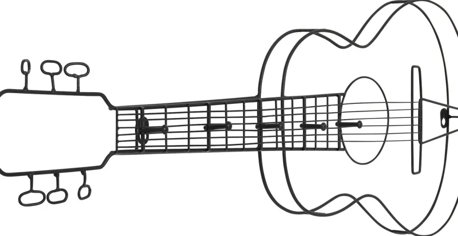 Online Kapstok Guitar 81cm Kapstokken|Kasten
