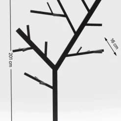 Shop Kapstok Technical Tree Zwart Kapstokken|Kasten