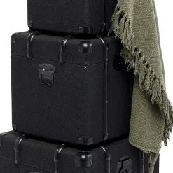 Hot Koffer Voyage Black (3/set) Kasten|Lage Kasten & Dressoirs