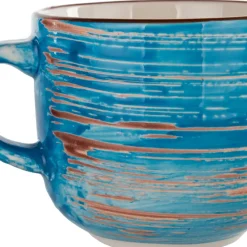 Discount Koffiekopje Swirl Blauw (2-delig) Servies & Tafelaccessoires|Kasten