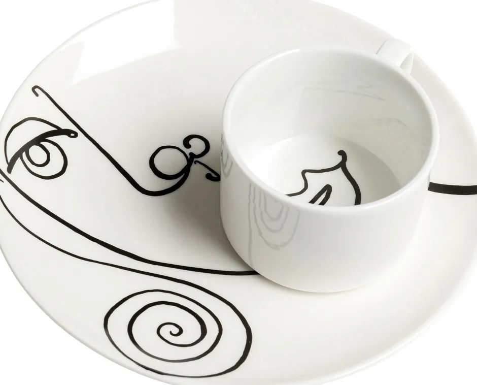 Flash Sale Koffiekopje Viso Donna (2-delig) Servies & Tafelaccessoires|Tuinmeubelen