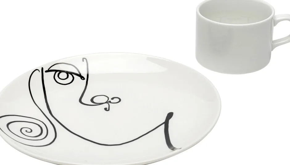 Flash Sale Koffiekopje Viso Donna (2-delig) Servies & Tafelaccessoires|Tuinmeubelen