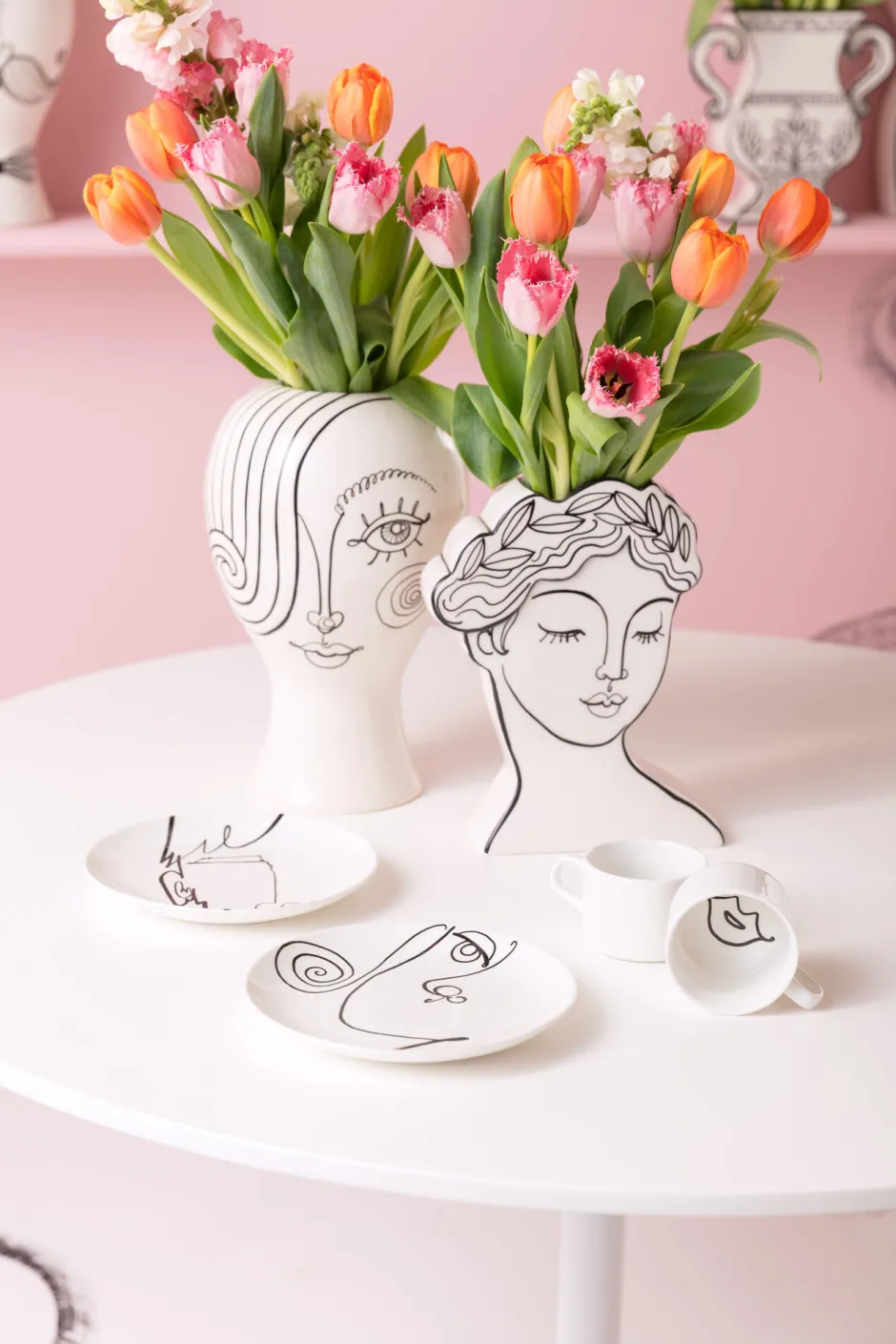 Flash Sale Koffiekopje Viso Donna (2-delig) Servies & Tafelaccessoires|Tuinmeubelen