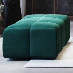 Store Kruk Belami Velvet Dark Green Poefs & Krukken|Kasten