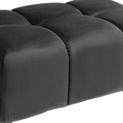 Shop Kruk Belami Velvet Grey Poefs & Krukken|Kasten