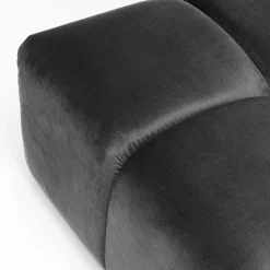 Shop Kruk Belami Velvet Grey Poefs & Krukken|Kasten