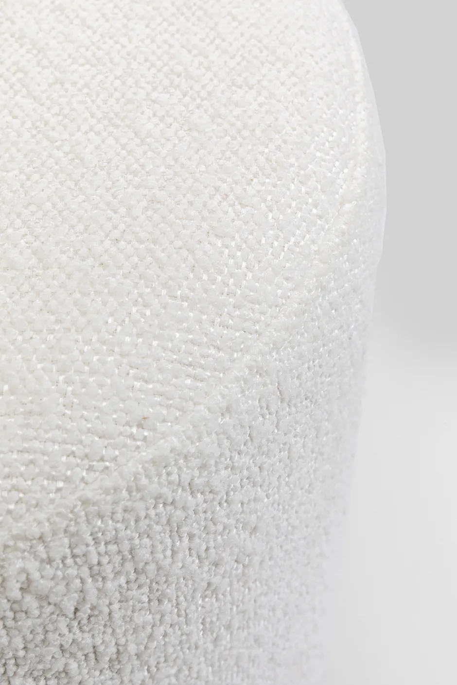 Flash Sale Kruk Cherry Boucle Cream Smoke Ø35cm Poefs & Krukken|Kasten