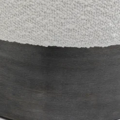 Flash Sale Kruk Cherry Boucle Cream Smoke Ø35cm Poefs & Krukken|Kasten