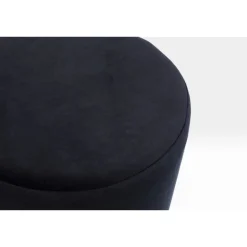 Outlet Kruk Cherry Zwart Messing Ø35cm Kasten|Poefs & Krukken