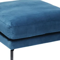 Clearance Kruk Lullaby Petrol-Blauw Poefs & Krukken|Kasten