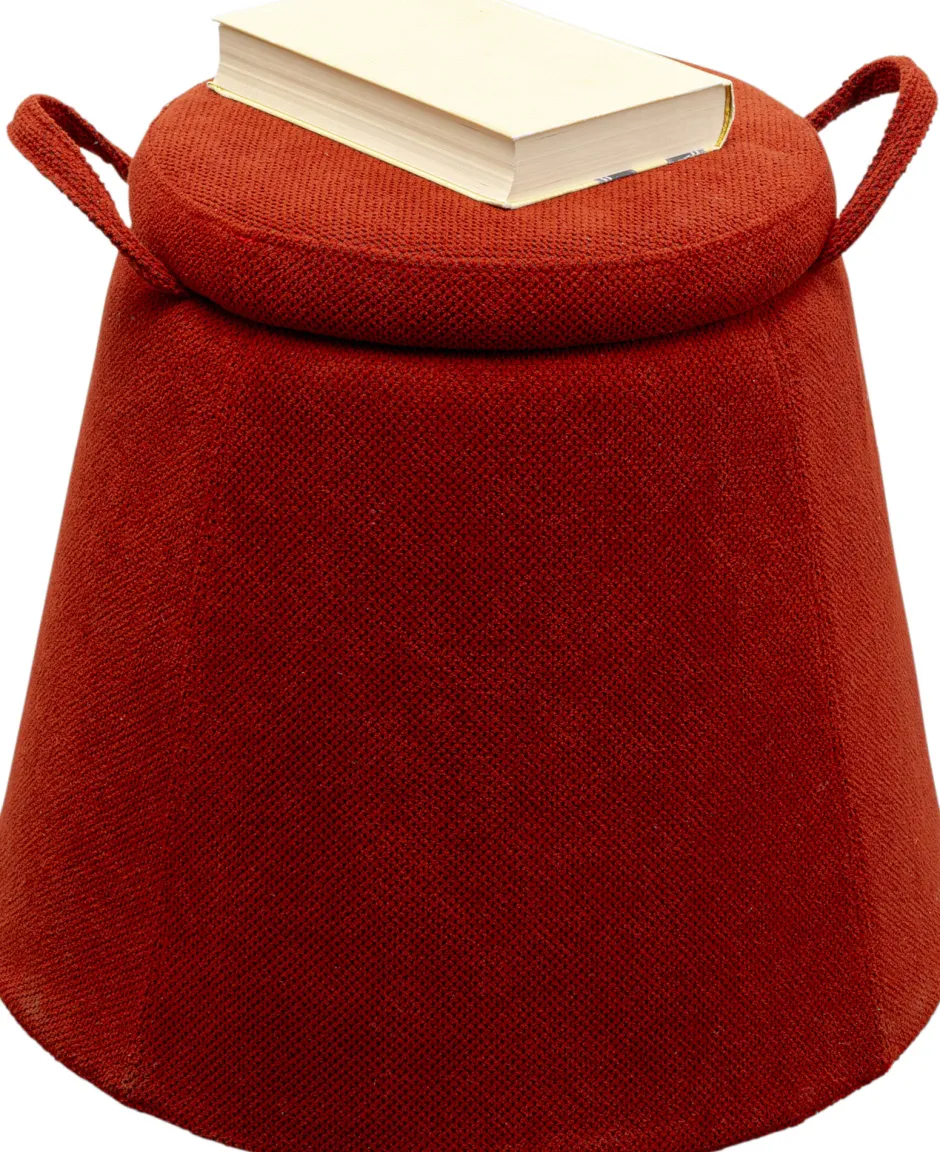 Flash Sale Kruk Thimble Storage Rood Ø51cm Poefs & Krukken|Kasten