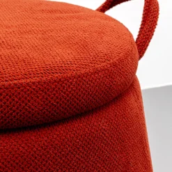 Flash Sale Kruk Thimble Storage Rood Ø51cm Poefs & Krukken|Kasten