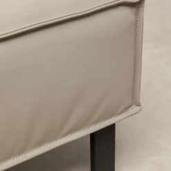 Flash Sale Kruk Victor Leather Grey Kasten|Poefs & Krukken