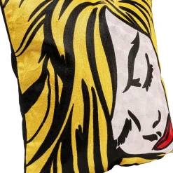 Best Kussen Art Line Comic Lady 50x50cm Vloerkleden & Textiel|Kasten