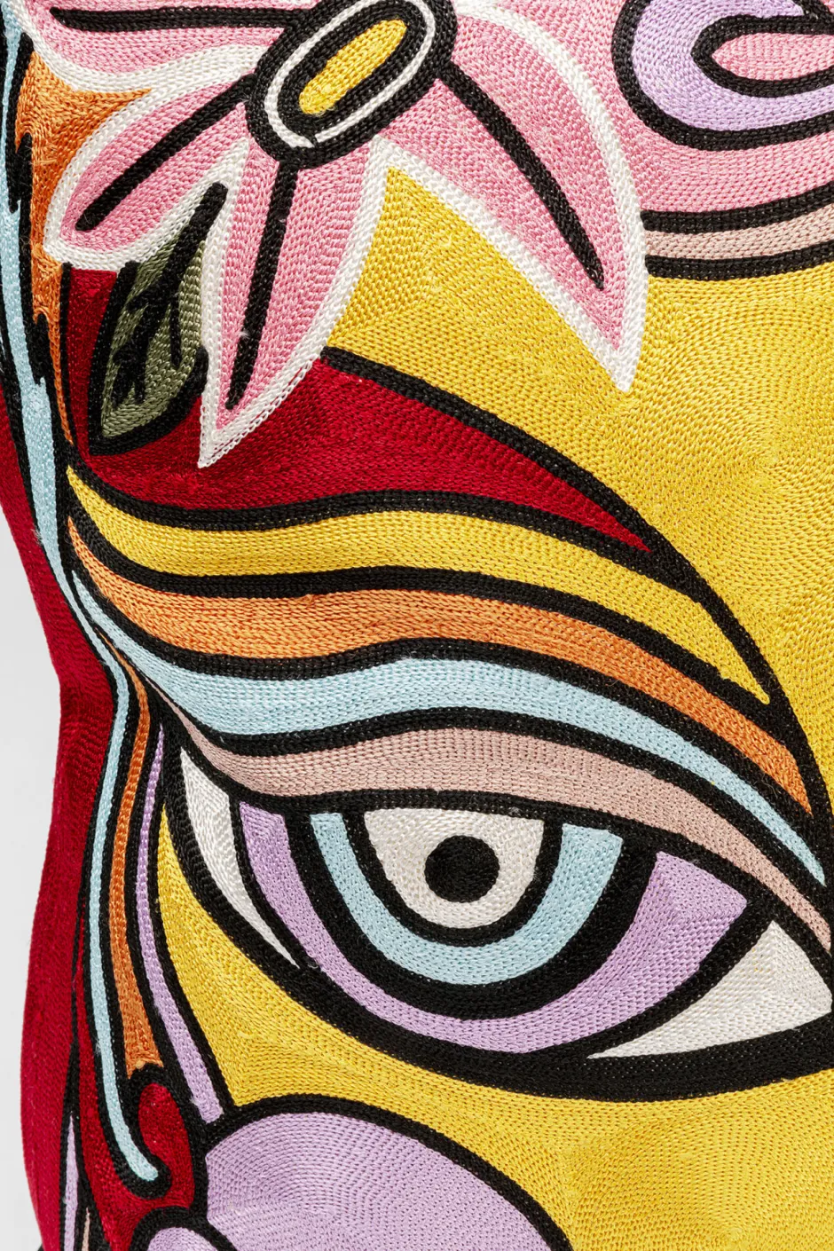 Cheap Kussen Art Line Face 50x50cm Vloerkleden & Textiel|Kasten