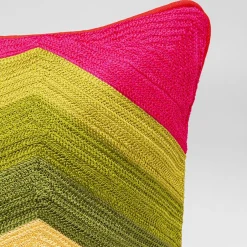Fashion Kussen Artistic Zig Zag 50x50cm Vloerkleden & Textiel|Kasten