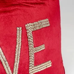 Discount Kussen Beads Love Red 36x60cm Vloerkleden & Textiel|Kasten
