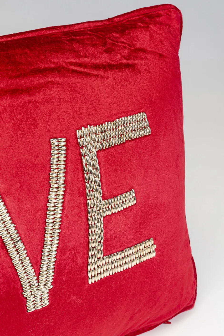 Discount Kussen Beads Love Red 36x60cm Vloerkleden & Textiel|Kasten