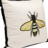 Best Sale Kussen Bee Wit 45x45cm Vloerkleden & Textiel|Kasten