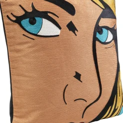 Online Kussen Comic Lady 50x50cm Vloerkleden & Textiel|Tuinmeubelen