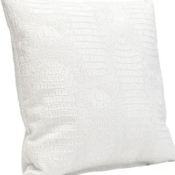 Fashion Kussen Croco Wit 40x40cm Vloerkleden & Textiel|Tuinmeubelen