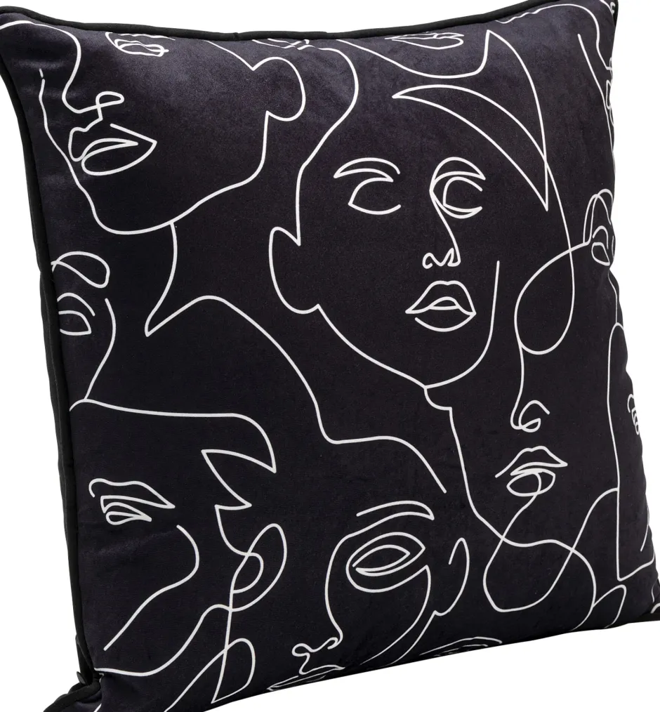 Flash Sale Kussen Faces 45x45cm Vloerkleden & Textiel|Kasten