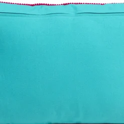 New Kussen Fiorista Blue 60x40cm Vloerkleden & Textiel|Kasten