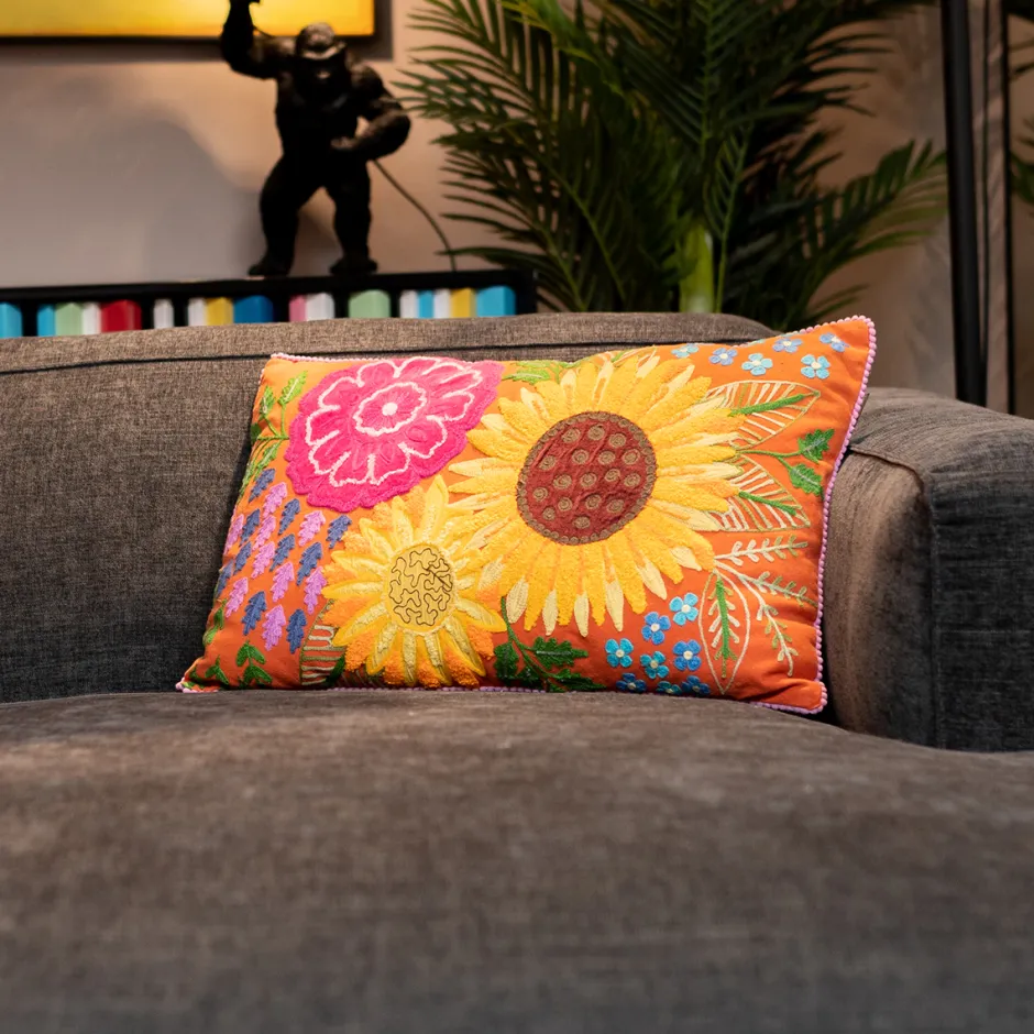 Best Sale Kussen Girasole 60x40cm Vloerkleden & Textiel|Tuinmeubelen