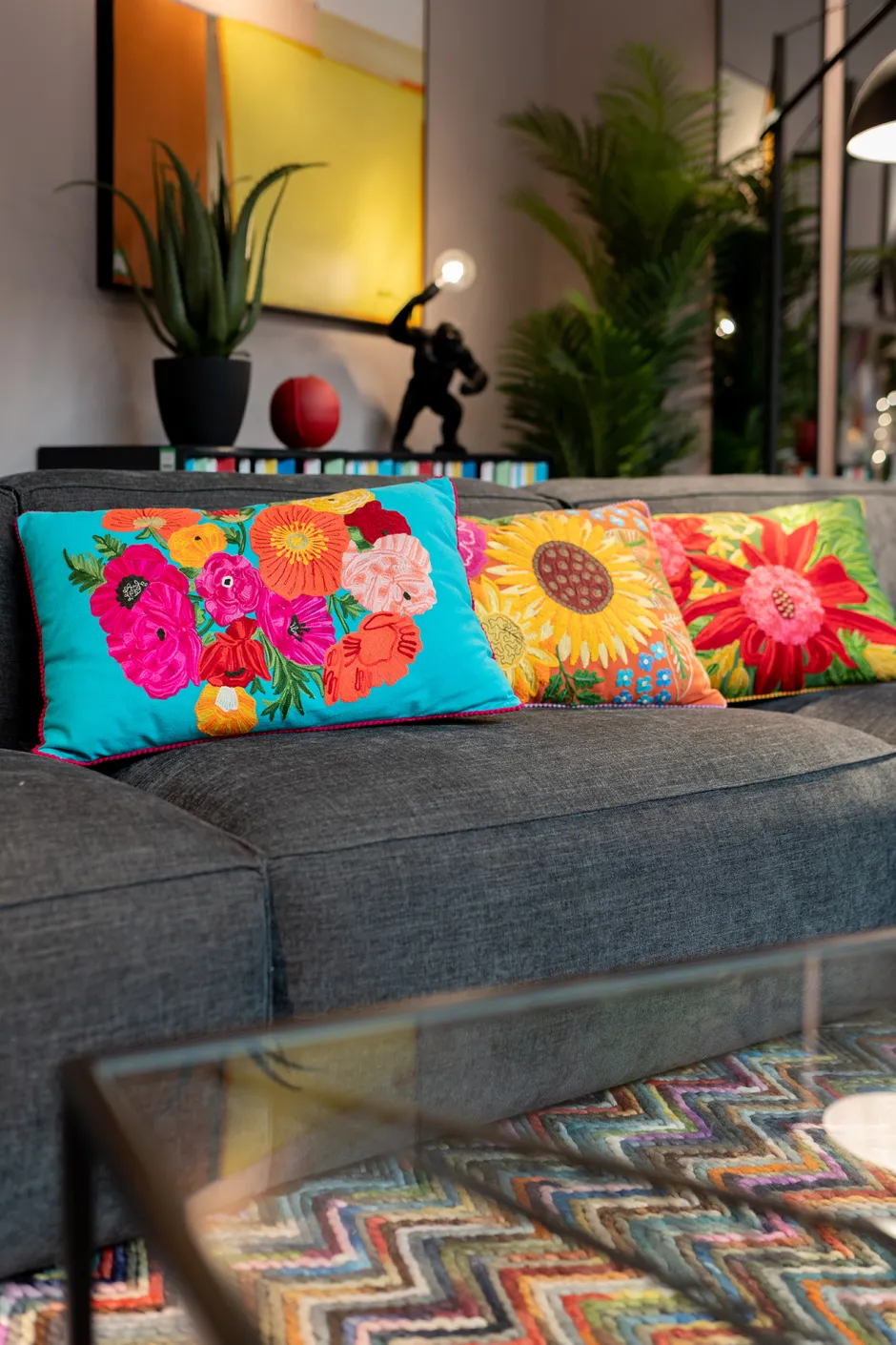 Best Sale Kussen Girasole 60x40cm Vloerkleden & Textiel|Tuinmeubelen