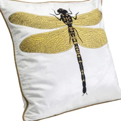 Online Kussen Glitter Dragonfly White 40x40cm Vloerkleden & Textiel|Kasten