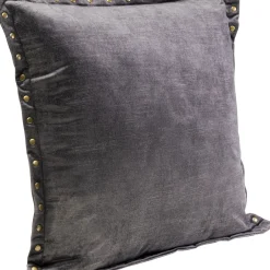 Outlet Kussen Nevada Dark Grey 45x45cm Vloerkleden & Textiel