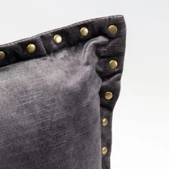 Outlet Kussen Nevada Dark Grey 45x45cm Vloerkleden & Textiel