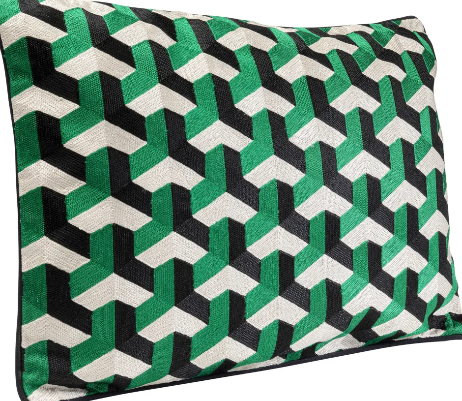 Best Sale Kussen Scale Green 60x40cm Vloerkleden & Textiel|Kasten