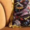 Hot Kussen Tropical Garden Fringe 45x45cm Vloerkleden & Textiel|Kasten