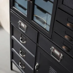 Cheap Ladekast Art Factory Zwart Lage Kasten & Dressoirs|Tuinmeubelen