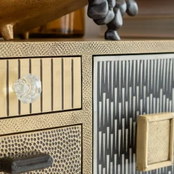 Cheap Ladekast Chalet Gold 13 Drawers Tuinmeubelen|Lage Kasten & Dressoirs