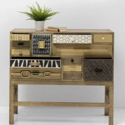 Cheap Ladekast Chalet Gold 13 Drawers Tuinmeubelen|Lage Kasten & Dressoirs