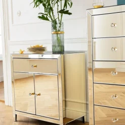 New Ladekast Luxury Champagne 5 Lades Kasten|Lage Kasten & Dressoirs