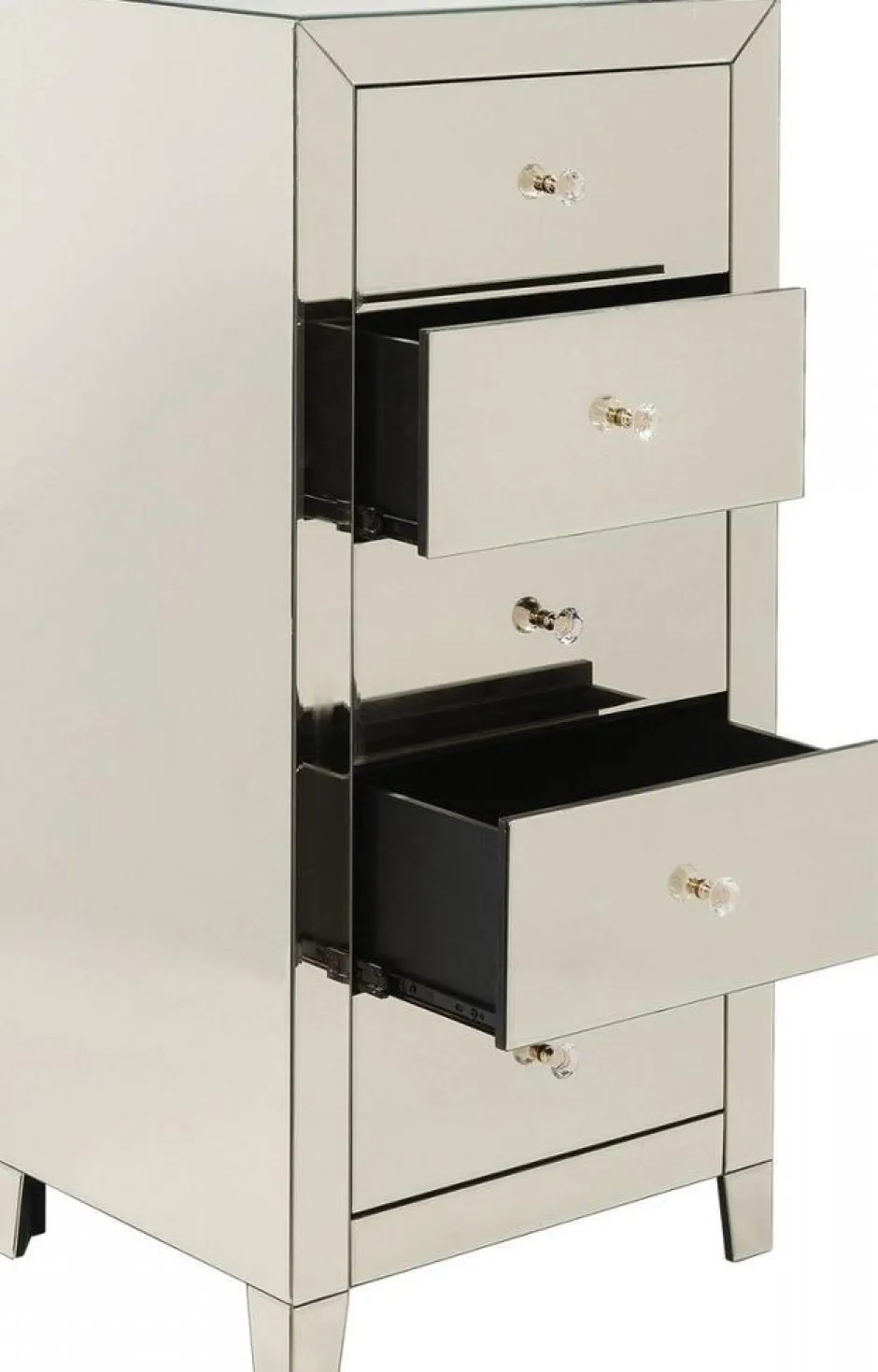 New Ladekast Luxury Champagne 5 Lades Kasten|Lage Kasten & Dressoirs