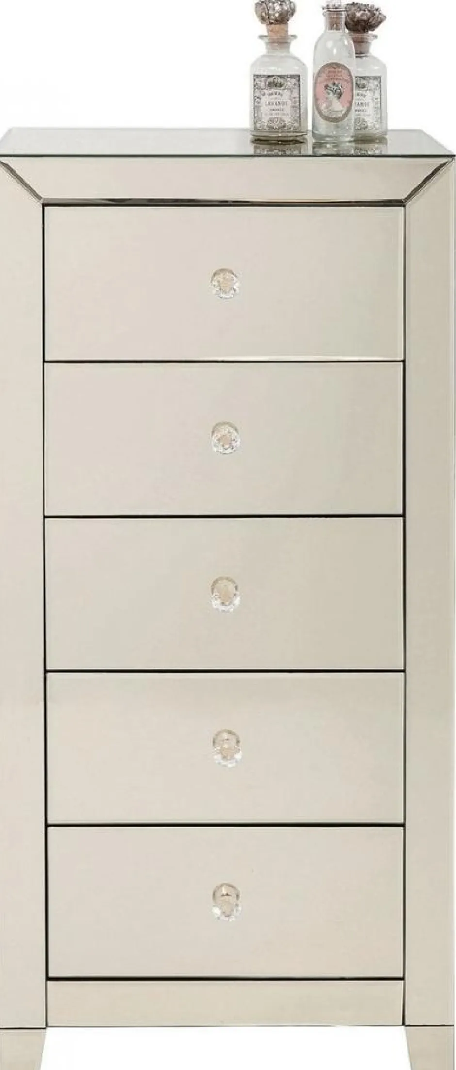 New Ladekast Luxury Champagne 5 Lades Kasten|Lage Kasten & Dressoirs