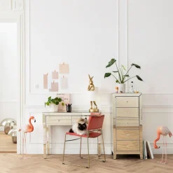 New Ladekast Luxury Champagne 5 Lades Kasten|Lage Kasten & Dressoirs