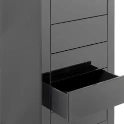 Cheap Ladekast Luxury Push 5 Lades Grijs Kasten|Lage Kasten & Dressoirs