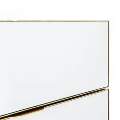Cheap Ladekast Soran 5 Laden Gold 65x114cm Lage Kasten & Dressoirs