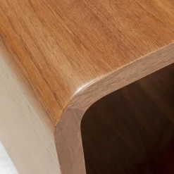 Cheap Lounge Cube MDF Walnut Kasten|Tuinmeubelen