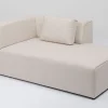 Online Modulaire Bank Infinity Ottomane Elements Cream Right 182cm Kasten|Tuinmeubelen