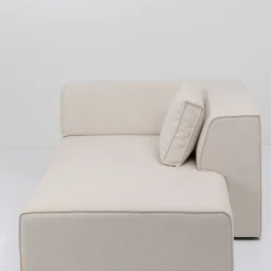 Online Modulaire Bank Infinity Ottomane Elements Cream Right 182cm Kasten|Tuinmeubelen